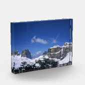 Het Poster van de Passo Sella-ziekteverzekeringska Fotoblokken (Links)