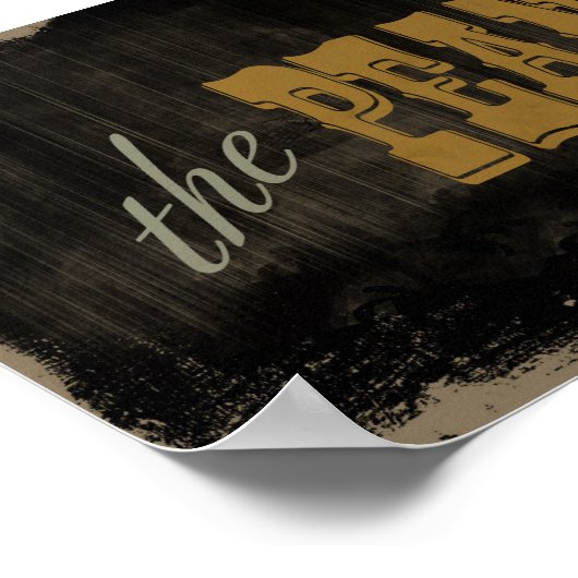 Het Poster van de pindakerij (Hoek)