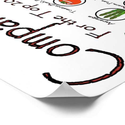 Het Poster van de Planten van de onderneming: De h (Hoek)