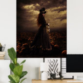 Het Poster van de pompoen (Thuiskantoor)