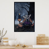 Het poster van de pompoenkoningin (Keuken)