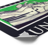 het poster van de race cross-run shoe (Hoek)