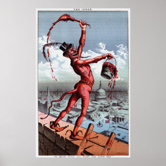 Het Poster van de rechter (Voorkant)