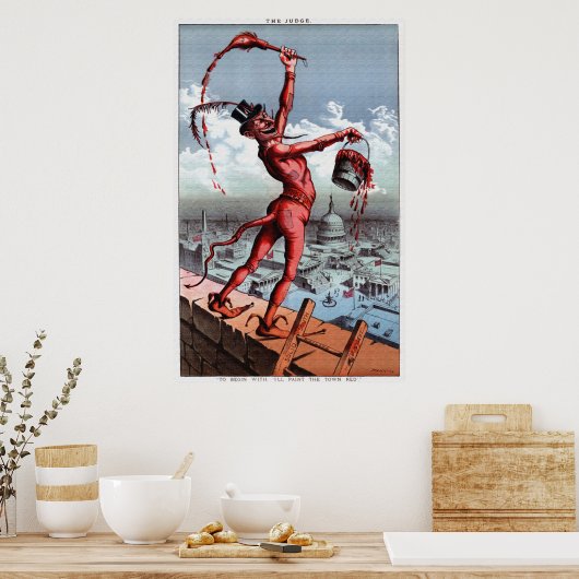 Het Poster van de rechter (Keuken)