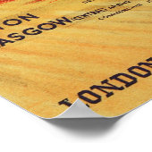 Het  Poster van de Schot van de Coronatie (Hoek)