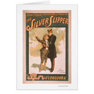 Het Poster van de Silver Slipper Musical Theater #