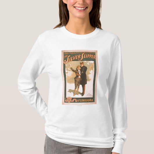 Het Poster van de Silver Slipper Musical Theater # T-shirt (Voorkant)