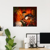 Het poster van de Spaanse Singer VANAF 14.95 uur (Thuiskantoor)