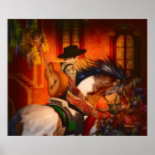 Het poster van de Spaanse Singer VANAF 14.95 uur (Voorkant)