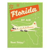 Het poster van de staat Florida. (Voorkant)