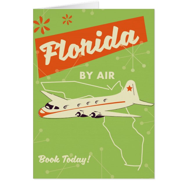 Het poster van de staat Florida. (Voorkant)