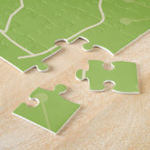 Het poster van de staat Florida. Legpuzzel (Zijkant)