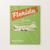 Het poster van de staat Florida. Legpuzzel (Verticaal)