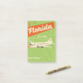 Het poster van de staat Florida. Post-it® Notes (Op bureau)