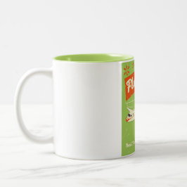 Het poster van de staat Florida. Tweekleurige Koffiemok