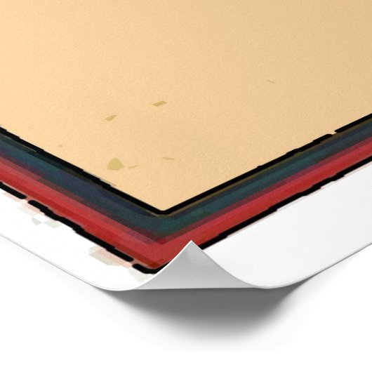 Het Poster van de  stijl van de Shore (Hoek)