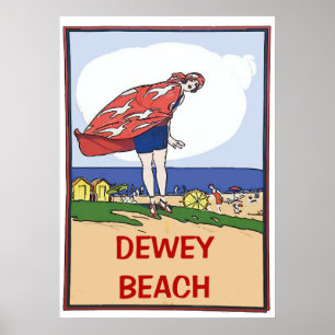 Het Poster van de  stijl van de Shore