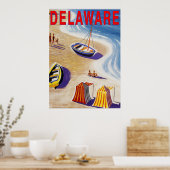 Het Poster van de  stijl van de Shore (Keuken)