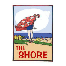 Het Poster van de  stijl van de Shore