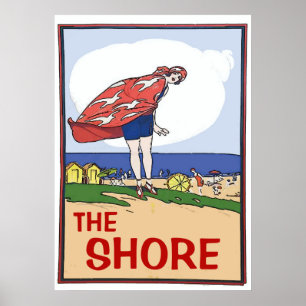 Het Poster van de  stijl van de Shore