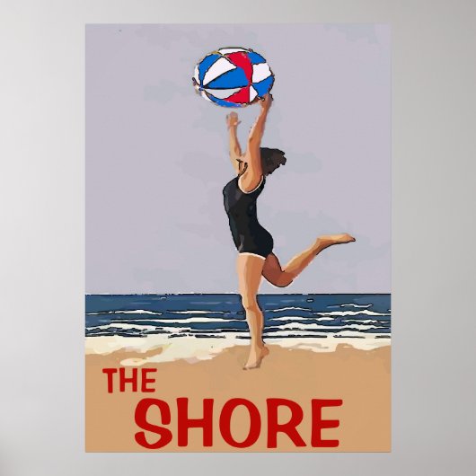 Het Poster van de  stijl van de Shore (Voorkant)