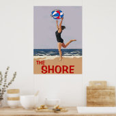 Het Poster van de  stijl van de Shore (Keuken)