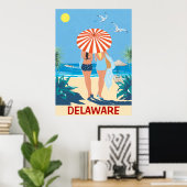 Het Poster van de  stijl van de Shore (Thuiskantoor)