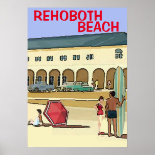 Het Poster van de  stijl van de Shore