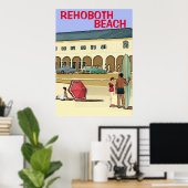 Het Poster van de stijl van de Shore (Thuiskantoor)