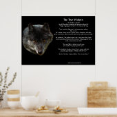 Het Poster van de TALE-kunst van de TWEE WOLVES CH (Keuken)
