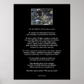 Het Poster van de TALE-kunst van de TWEE WOLVES CH (Voorkant)