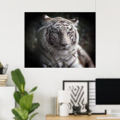 Het Poster van de Tiger dat in de gaten houdt (Thuiskantoor)