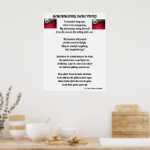 HET poster VAN DE TOOLS VAN DADS VAN POEM HERSTELT (Keuken)