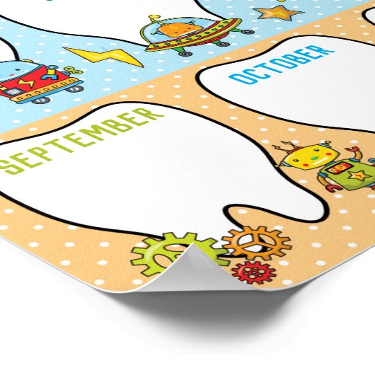 Het Poster van de Tooth Tally van het klaslokaal i (Hoek)