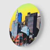 Het Poster van de Verenigde Staten van Boston van  Grote Klok (Hoek)