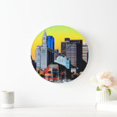 Het Poster van de Verenigde Staten van Boston van  Grote Klok (Huis)