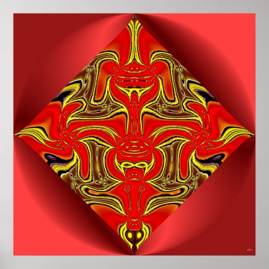 Het Poster van de verleidster (Voorkant)