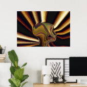 Het poster van de Verwezenlijking (Thuiskantoor)