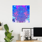 Het Poster van de Visies van vissen (Thuiskantoor)