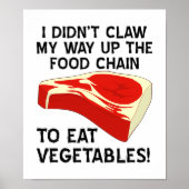 Het Poster van de voedselketen (Voorkant)