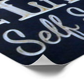 Het poster van de waskamer (Hoek)