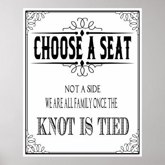Het poster van de weddenschap "kiest een plaats" (Voorkant)