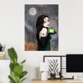 Het Poster van de weduwe Gothic Fantasy hech (Thuiskantoor)