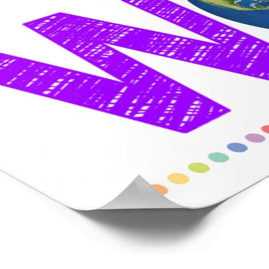 Het Poster van de wijzigingsregenboog (Hoek)