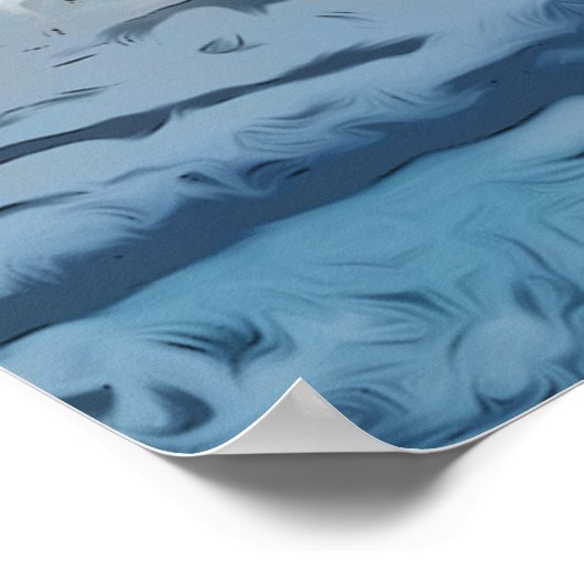 Het Poster van de Wind - Skateboarder (Hoek)