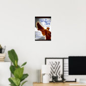 Het poster van de Winterspelen (Thuiskantoor)