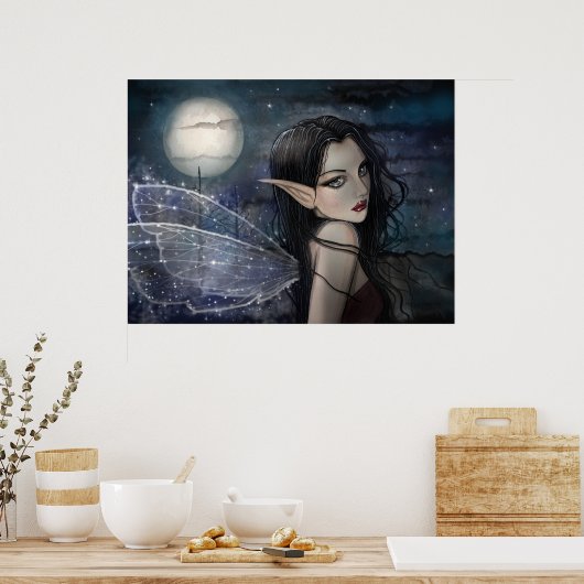Het Poster van de Witching Hour Fairy (Keuken)