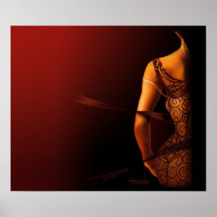 Het Poster van de zandloper door Cheryl Daniels