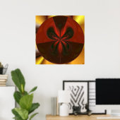 Het Poster van de Zijde van de ochtend (Thuiskantoor)