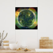 Het Poster van de zon (Keuken)